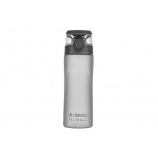 Пляшка для води Ardesto Matte Bottle AR-2205-PGY 600 мл сіра