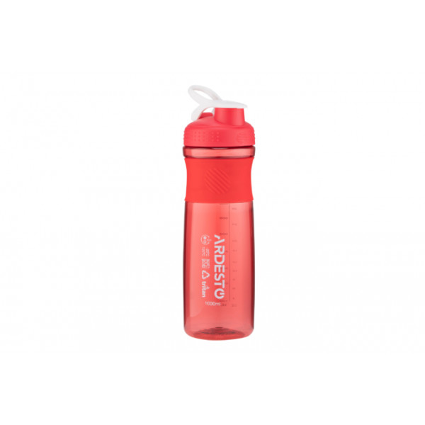 Пляшка Ardesto Smart bottle AR-2204-TR 1 л червона