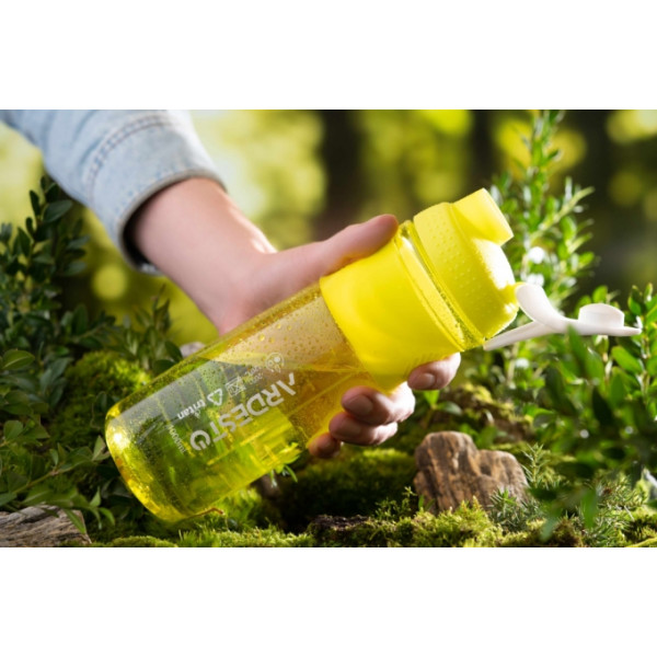 Пляшка для води Ardesto Smart bottle AR-2204-TZ 1 л жовта