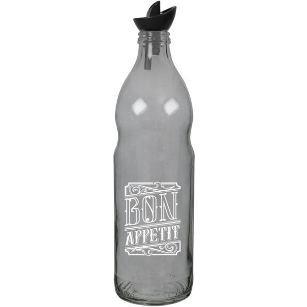 Пляшка для олії Herevin Transparent Grey 151657-146-6816175 1000 мл