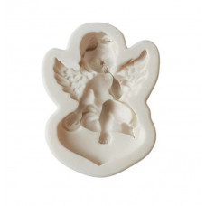 Mолд силіконовий для гравіювання шоколадів Empire EM-7471 8х6х1,5 см білий