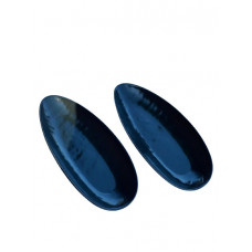 Блюдо для подачі Декор Кераміка Азія Total graphite Г-525 чорне