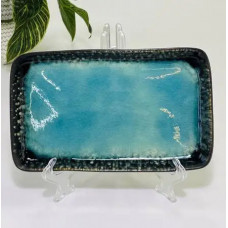 Блюдо прямокутне Olens Блу Блейк 101-0208 24х14.5 см