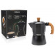 Гейзерна кавоварка Holmer Natural CF-0150-BW 3 чашки 150 мл