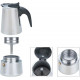 Гейзерна кавоварка Rainstahl RS-СM-8800-09 450 мл 9 чашок срібляста