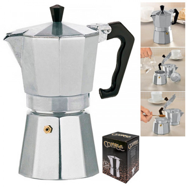 Гейзерна кавоварка Stenson TD-00437 450 мл 9 чашок
