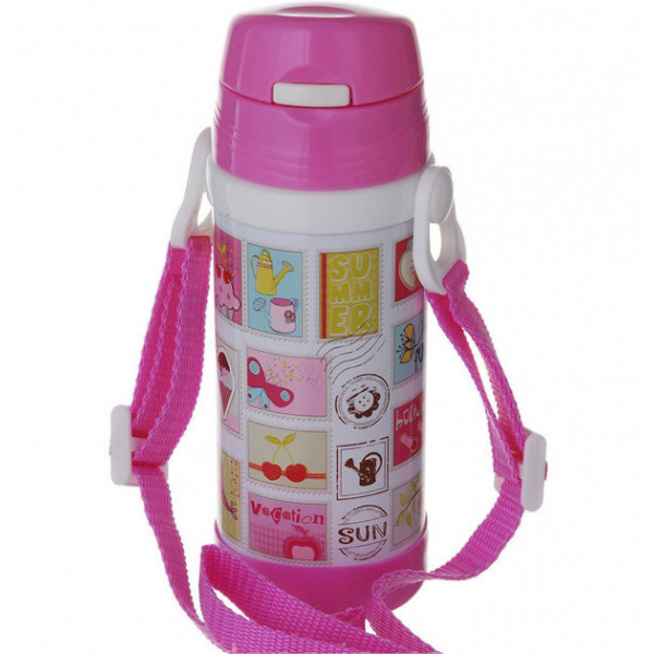Дитячий термос A-Plus AP-1776-pink 320 мл рожевий