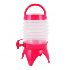 Диспенсер складаний з краником Edenberg EB-18425-Pink 3.5 л рожевий