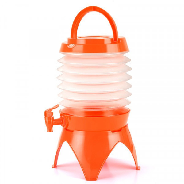 Диспенсер складаний із краником Edenberg EB-18426-Orange 5.5 л оранжевий