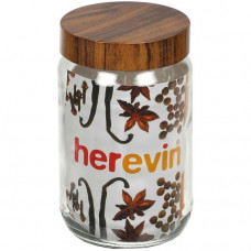 Ємність для сипучих Herevin Woody 231367-000 660 мл