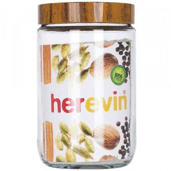 Ємність для сипучих Herevin Woody 231367-000 660 мл
