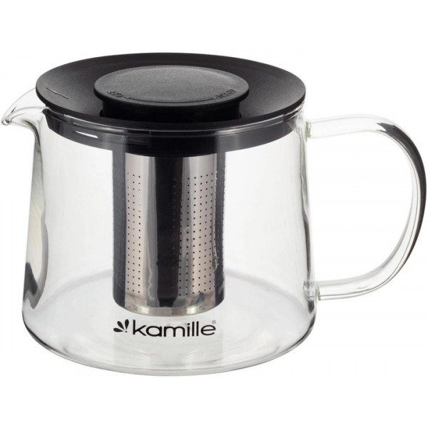 Заварник Kamille KM-0776L 1500 мл прозорий