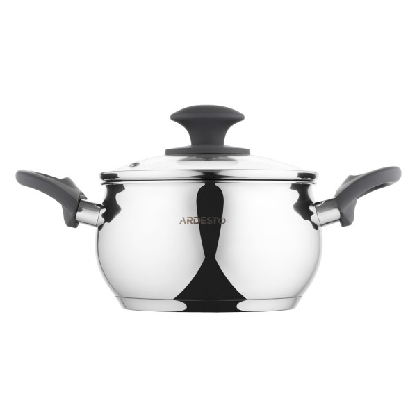 Каструля Ardesto Gemini Cremona AR4322GA 16 см 2.2 л сіра