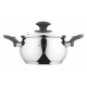 Каструля Ardesto Gemini Cremona AR4322GA 16 см 2.2 л сіра