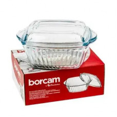 Каструля жароміцна Pasabahce Borcam PS-59039 25х22х6 см 1 л