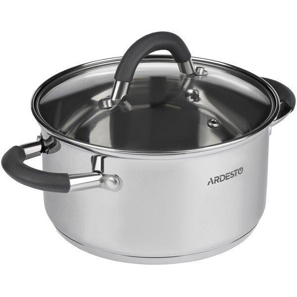 Каструля з кришкою Ardesto Gemini Salerno AR-1908-CS 12 см 0.8 л