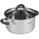 Каструля з кришкою Ardesto Gemini Salerno AR-1908-CS 12 см 0.8 л