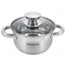 Каструля зі скляною кришкою Ofenbach KM-100511 1.7 л 16 см