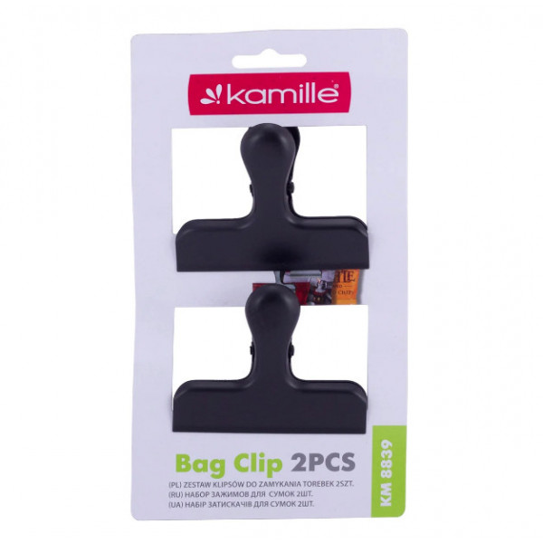 Кліпса для сипучих продуктів 7,8х3х6,5 см Kamille KM-8839