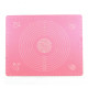 Килимок кондитерський силіконовий Frico FRU-082-Pink 59х39 см рожевий