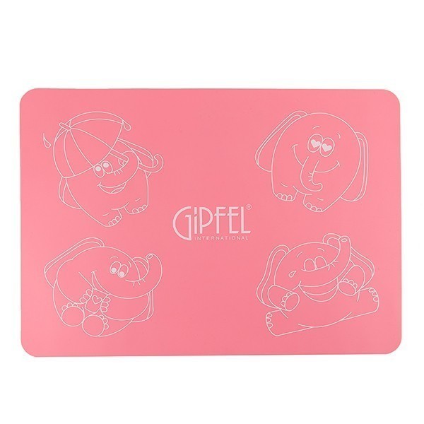 Килимок сервірувальний дитячий Gipfel GP-0345 40x30 см рожевий
