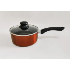 Ківш з кришкою Bohmann BH-6016-18 18 см 1.8 л червоний