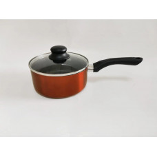 Ківш з кришкою Bohmann BH-6016-20 20 см 2.5 л червоний