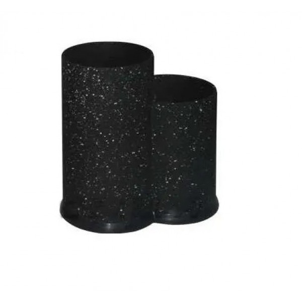 Колода для ножів та для кухонного приладдя Edenberg EB-3645-Black 12х20х22.5 см чорна