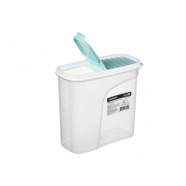 Контейнер для сипучих продуктів Ardesto Fresh AR-1218-TP 1800 мл блакитний