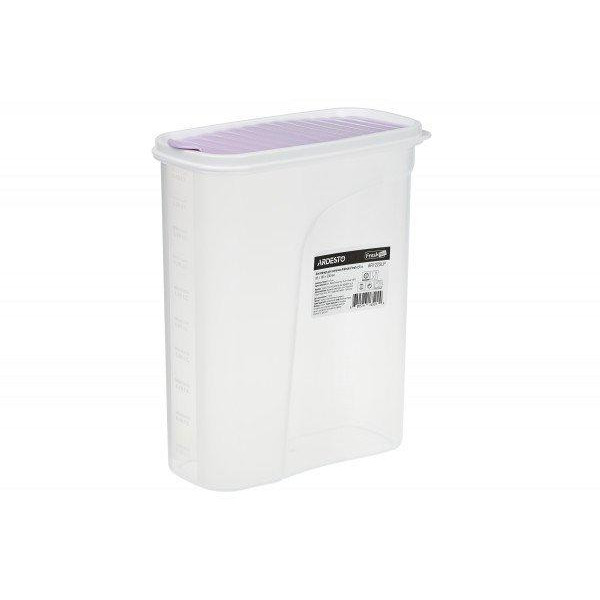 Контейнер для сипучих продуктів Ardesto Fresh AR-1225-LP 2500 мл фіолетовий