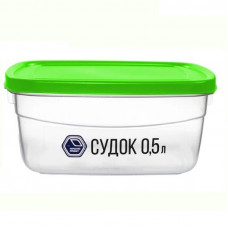 Контейнер харчової Stenson NP-89-з 500 мл зелений