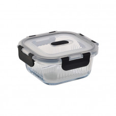 Контейнер харчовий квадратний MasterPro Foodies collection BGMP-5675 520 мл