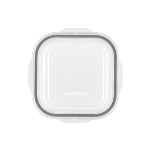 Контейнер харчовий з кришкою Ardesto Gemini AR-1250-SQ 500 мл