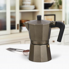 Кавоварка гейзерна Maestro MR-1666-6-BROWN 300 мл 6 чашок