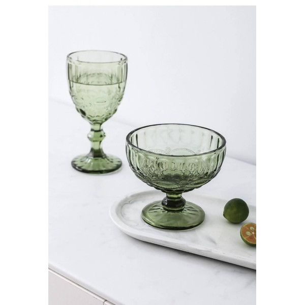 Креманка OLens Вінтаж OCT-ICC28547D-green 300 мл зелена