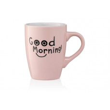 Кружка Ardesto Good Morning AR-3468-P 330 мл рожева