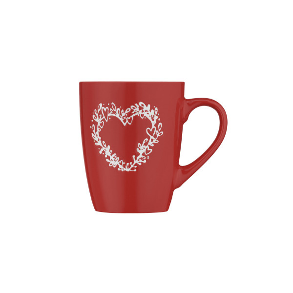 Кружка Ardesto Heart AR3467R 320 мл червоний