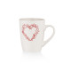 Кружка Ardesto Heart AR3467W 320 мл білий