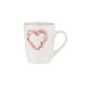 Кружка Ardesto Heart AR3467W 320 мл білий