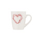 Кружка Ardesto Heart AR3467W 320 мл білий