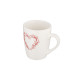 Кружка Ardesto Heart AR3467W 320 мл білий