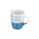 Кружка Ardesto Ornament AR3045BL 320 мл синій