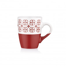 Кружка Ardesto Ornament AR3045R 320 мл червоний