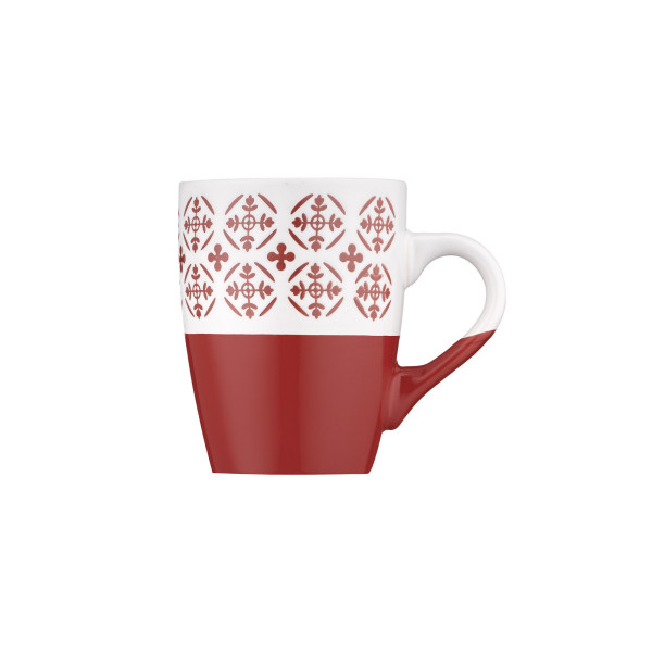 Кружка Ardesto Ornament AR3045R 320 мл червоний