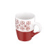 Кружка Ardesto Ornament AR3045R 320 мл червоний