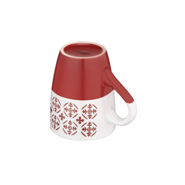 Кружка Ardesto Ornament AR3045R 320 мл червоний