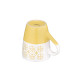 Кружка Ardesto Ornament AR3045YW 320 мл жовтий