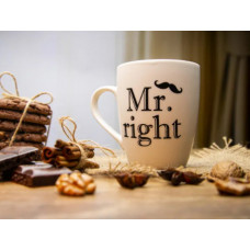 Кружка Keramia Mr right 21-272-049 360 мл