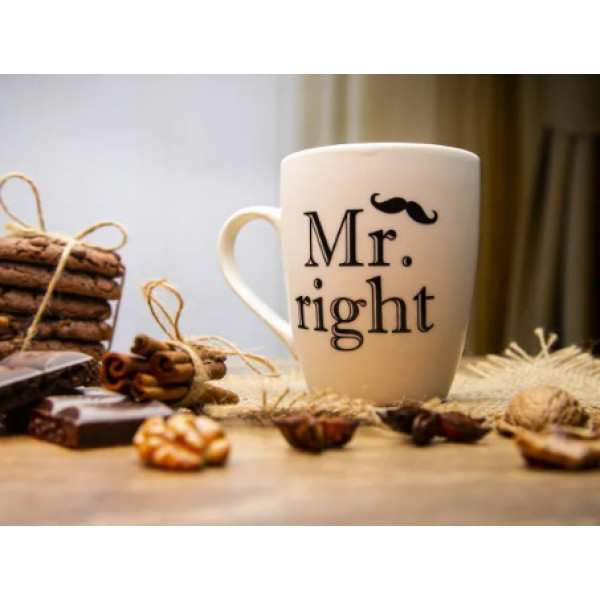 Кружка Keramia Mr right 21-272-049 360 мл