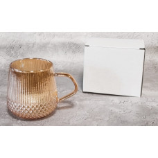 Кружка SNT Borosilicate 203-5 400 мл янтарна